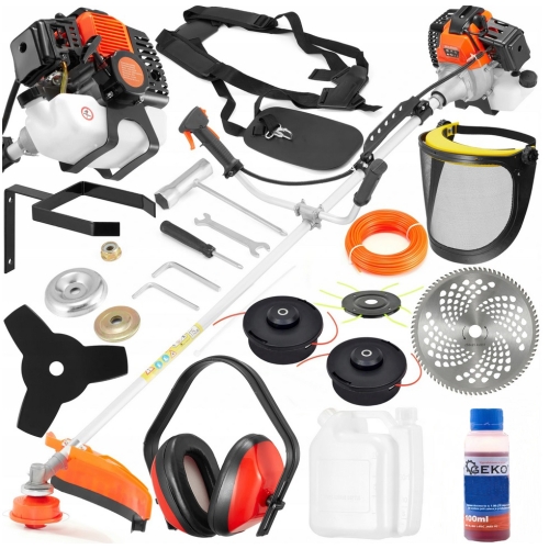 Ισχυρό θαμνοκοπτικό βενζίνης 5,2 Km + σετ δωρεάν